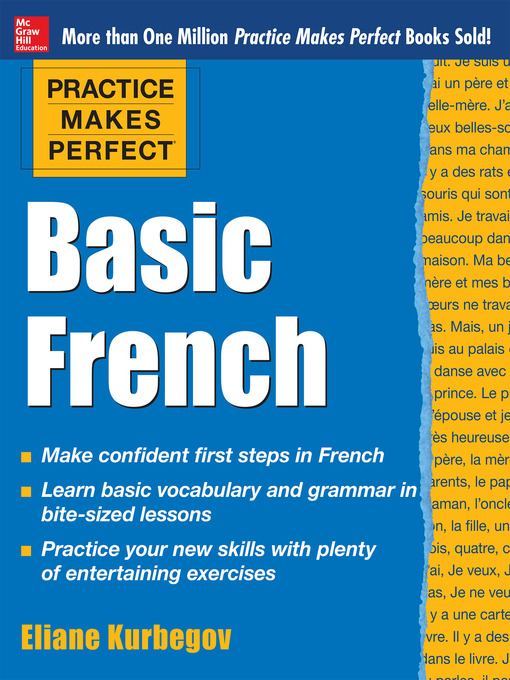 Cover image for Practice Makes Perfect Basic French